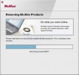 Image of McAfee Consumer Products Removal tool